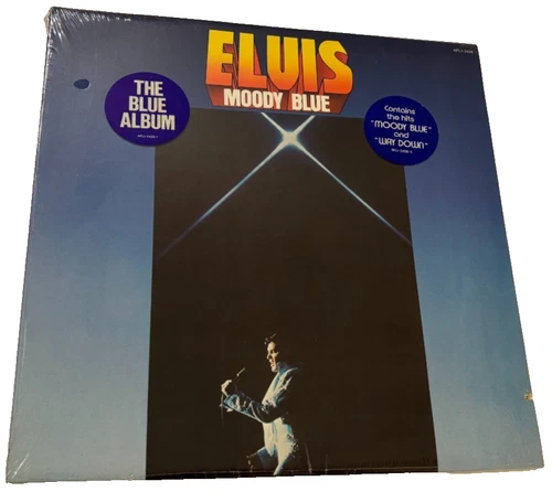 Elvis Presley Moody Blue AFL1-2428 Stereo RCA Vintage 1977 LP Vinyl New