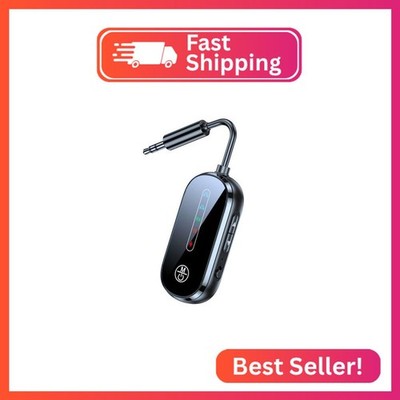 KAIY Bluetooth Transmitter Receiver Aux Adapter, Low Latency Dual Link Airplane 