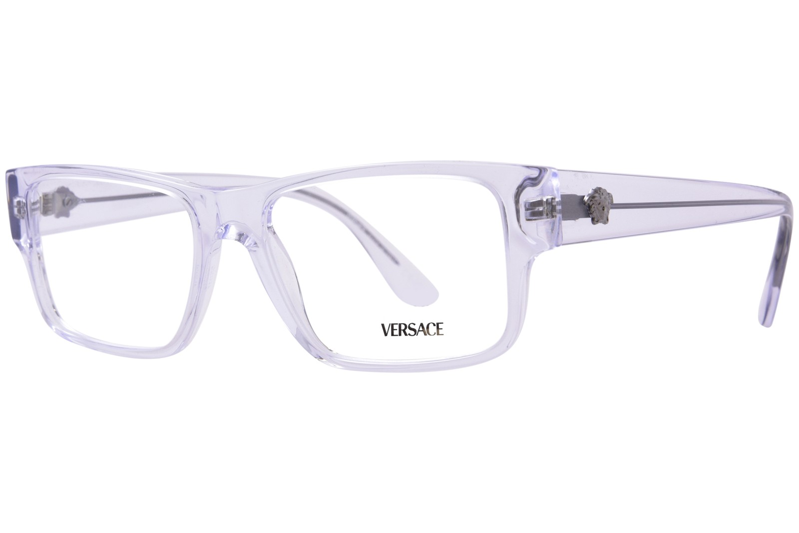 Оправа для очков Versace VE3342 148 Мужская хрустальная с полной оправой прямоугольной формы 55 мм 25890₽