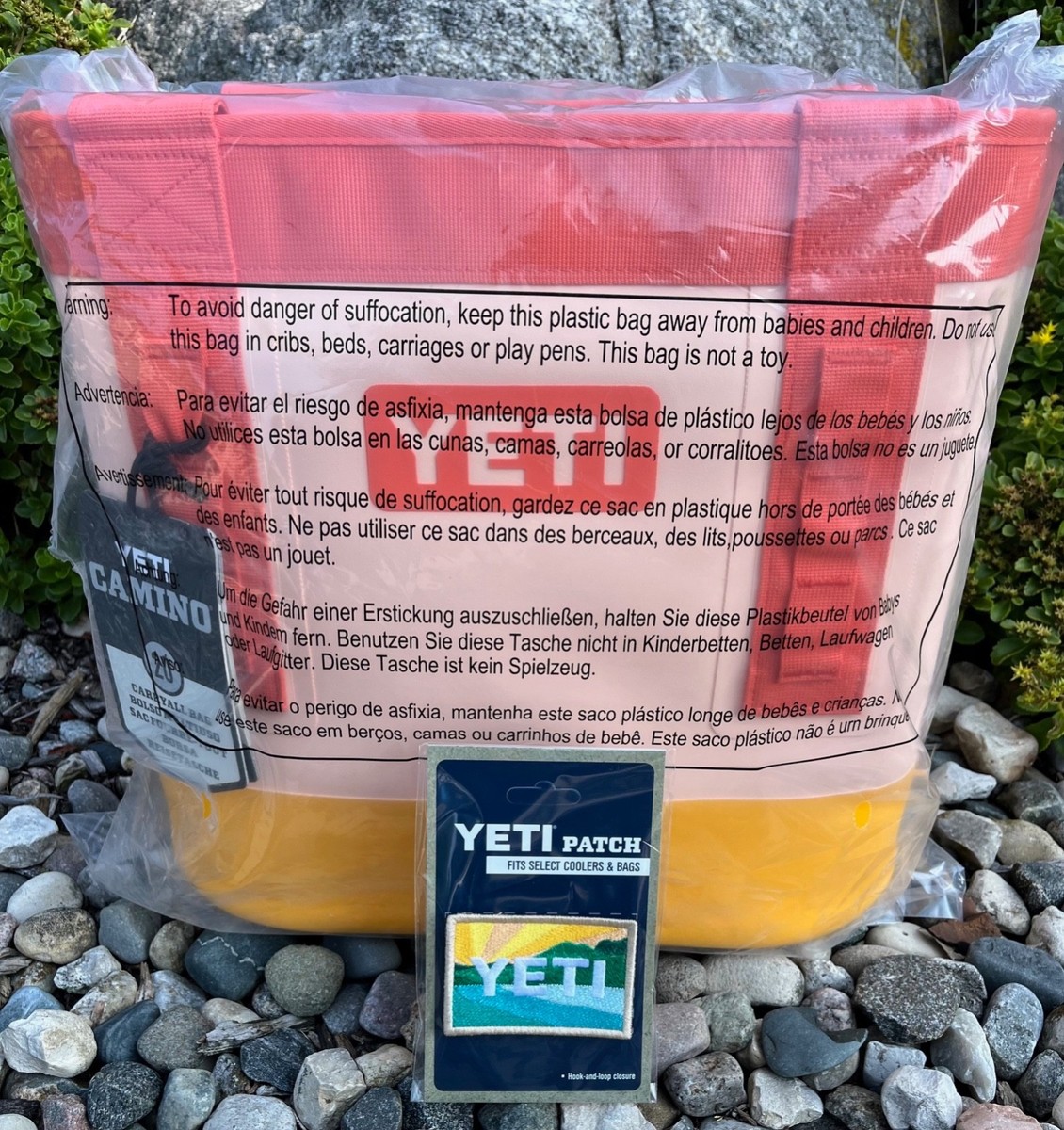 YETI Camino 20 Carryall Tote Bag🍑 PEACH/BEEKEEPER! 🐝 LE GOLD