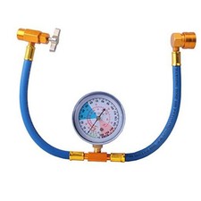 R134A Recharge Hose Car AC Refrigerant Charge Hose Kit 350PSI+ 19.5Inch
