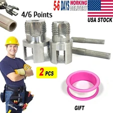 Integrated Internal & External Pipe Threading Tool,PVC Pipe Thread Cutting Tool