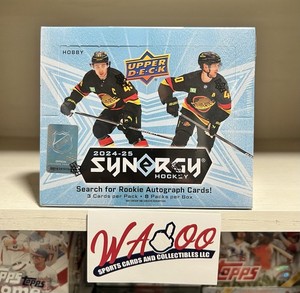 2024/25 Upper Deck Synergy NHL Hockey Factory Sealed Hobby Trading Card Box