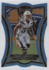 2019 Select Premier Level Die-Cut Light Blue Prizm 30/99 Nasir Adderley 09w2