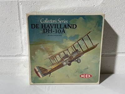 K&B 1:48 De Havilland DH-10A Model Kit WWI Biplane Bomber Vintage SEALED NOS