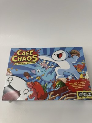 CAFE CHAOS An Odd 1s Out Card Game - Breaking Games 3-8 Players SEALED