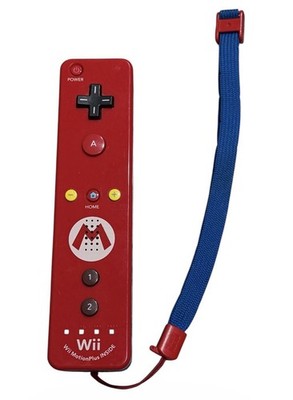 MARIO Nintendo Wii Wii U Wiimote Remote Motion Plus Controller RVL-036