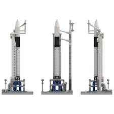 Hot Sale Launch Vehicle & Launch Pad [Saturn V scale] 261 Building Toys