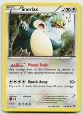 Snorlax 118/162 -DM- Pokemon EN XY - BREAKthrough on eBay
