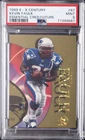 1999 Skybox E-X Century Football Essential Credentials Future Kevin Faulk #87 PSA 8