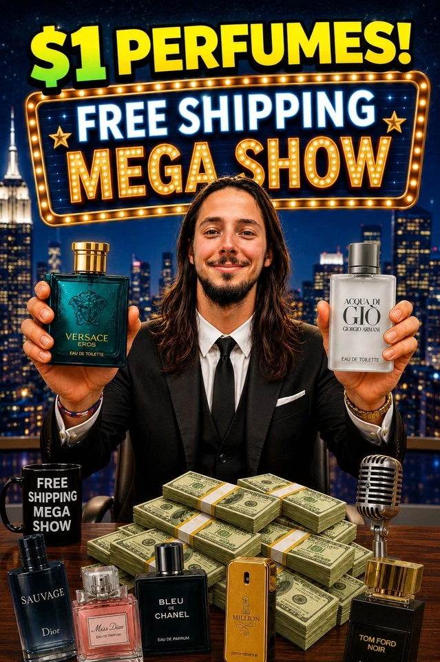 Fragrance Frenzy: $1 Starts on 6/11/26 Luxury Fragrances with GIFTEXPRES