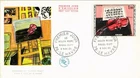Dr Jim Stamps France Fdc Le Violon Rouge Raoul Dufy 1965 Thermographed Cachet