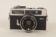 Ricoh 500 GS Rangefinder Film Camera Rikenon 40mm f2.8 Lens - AS IS for Repair