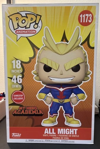 Funko PoP My Hero Academia ALL MIGHT Massive 18” Gamestop Exclusive #1173