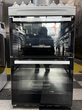 Zanussi ZCG43250WA Gas Cooker with Double Oven White