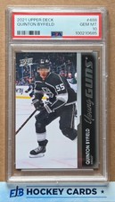 2021-2022 Upper Deck Series 2 Quinton Byfield  #488 Young Guns PSA 10