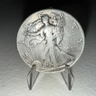 1945-S Walking Liberty Half Dollar In VF Condition (B19) W/ Free Buffalo Nickels