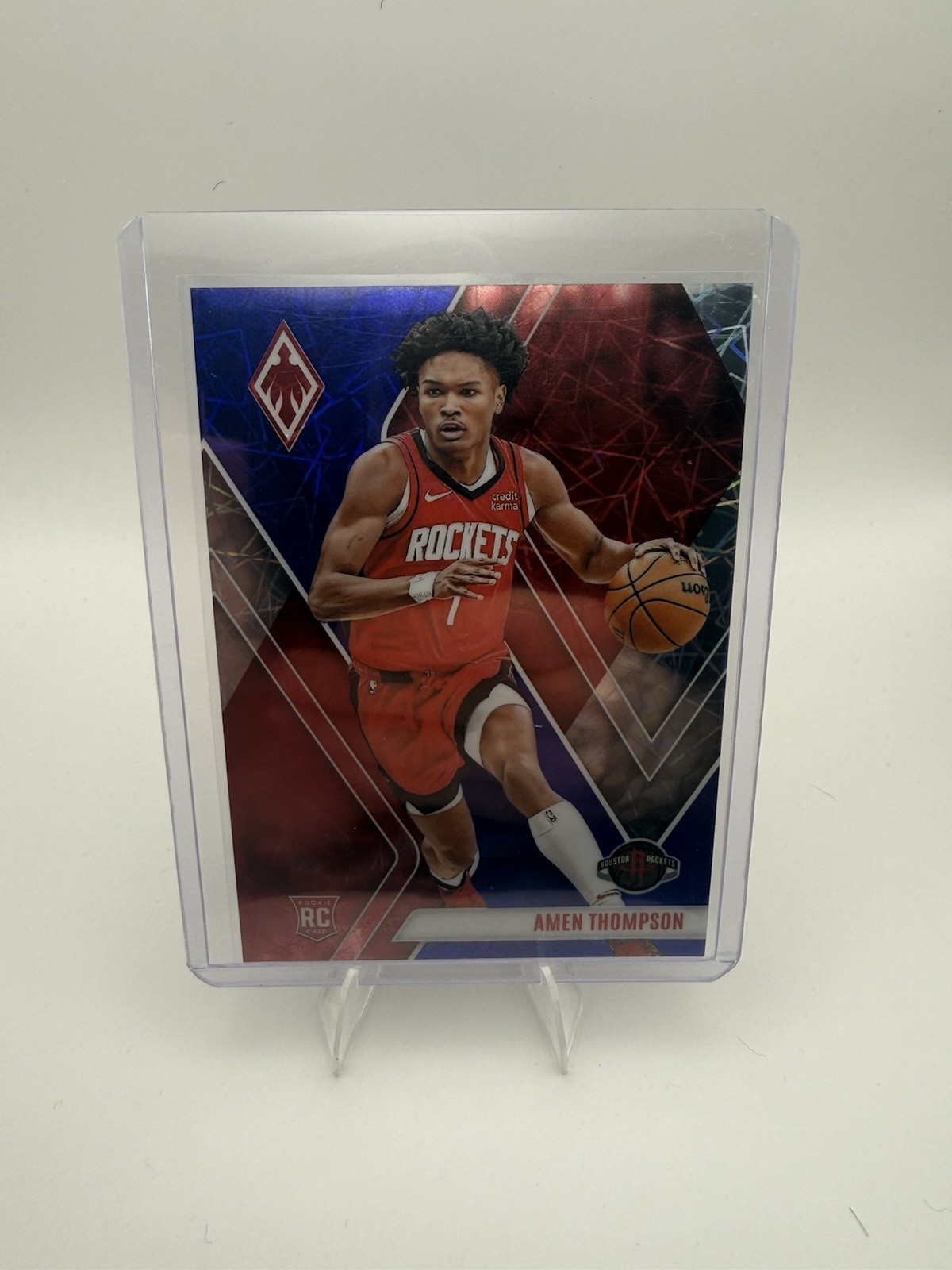 2023 Phoenix Basketball Amen Thompson Blue Lazer /275 #300 (RC)