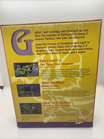 Fantasy Mega CD 3-pack Kings Quest VI, Might and Magic , Eye of Beholder III PC