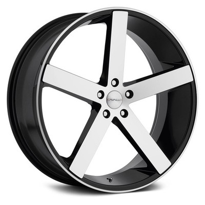 Cavallo CLV-5 Wheel 20x8.5 (35, 5x120.65, 74.1) Black Single Rim