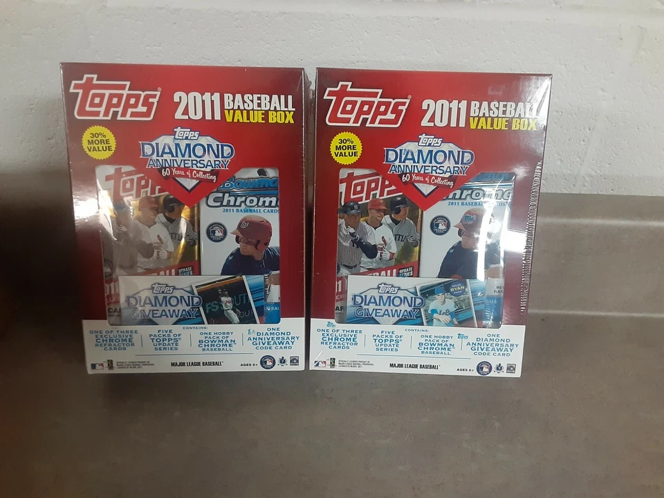 2011 Topps Update factory sealed Value Box - possible Trout RC - free shipping - Image 2 of 2