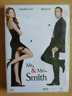 DVD   jolie  pitt    Mr. & Mrs. Smith