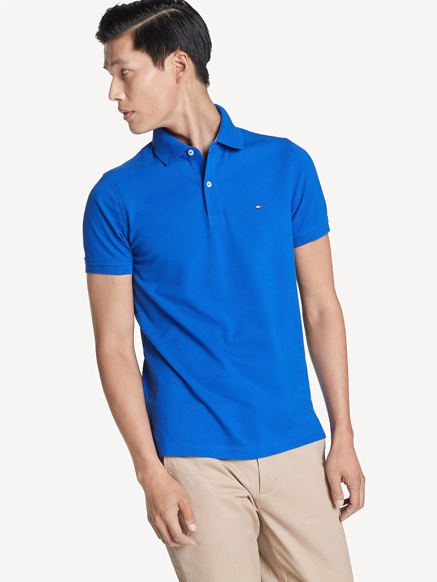 NWT TOMMY HILFIGER THFLEX SLIM FIT SHORT SLEEVE POLO XS XXL | eBay