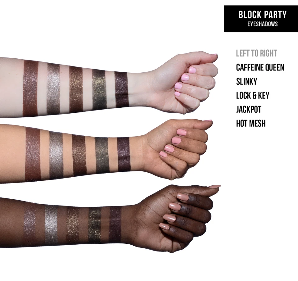 AUTHENTIC DOSE OF COLORS COSMETICS EYESHADOW BLOCK PARTY COLL CAFFEINE QUEEN NIB - Image 3 of 4