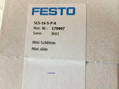 NEW Festo SLS-16-5-P-A 170497 Cylinder Fast Shipping