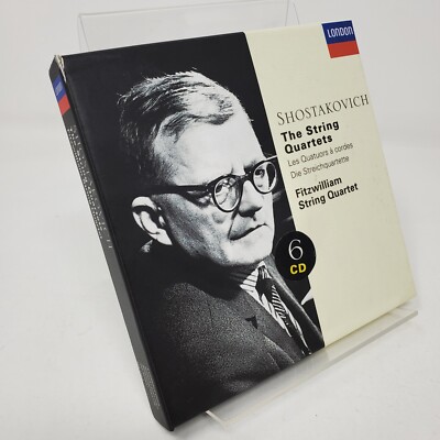 Shostakovich The String Quartets (Fitzwilliam String Quartet, CD, 1998, 6 Discs)