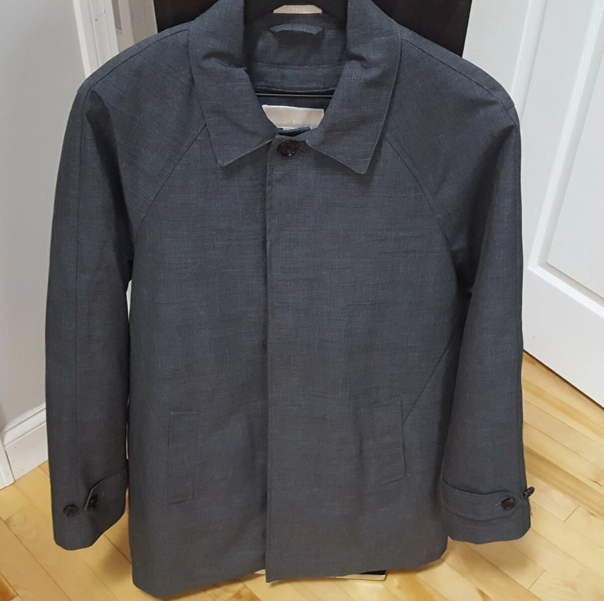 Michael kors men's collin slim fit shop rain coat