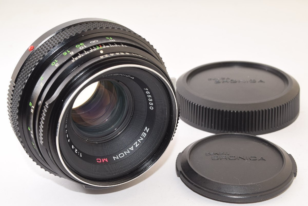 ZENZA BRONICA ZENZANON MC 1:2.8 f＝75mm ZENZA BRONICA