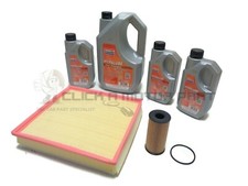 RENAULT TRAFIC 2.0 DCI 2006-2014 OIL & AIR FILTER 8L 5w40 ENGINE OIL SERVICE KIT