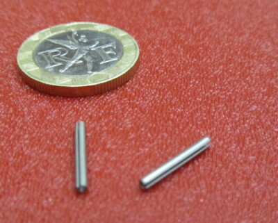 420 Stainless Steel, Slotted Roll Spring Pin, 1/16'' Dia x 1/2'' Length, 200 pcs