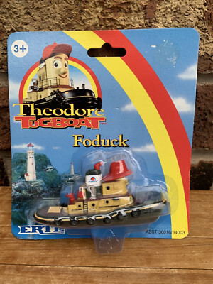 Theodore Schlepper - FODUCK - NEU - ERTL Diecast Modell - Schlepper Boot - Thomas ähnlich
