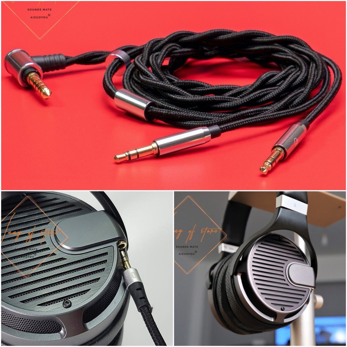 Balanced Audio Cable For Quad ERA-1 ERA Headphone