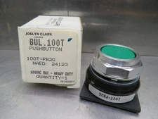 Joslyn Clark 100T-PB2G Green Pushbutton