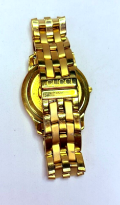 Vintage Gucci 5400 Model Stainless Steel Swiss Made Watch | eBay