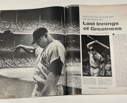 1965 Mickey Mantle Signed Life Magazine. New York Yankees. JSA - Picture 3 of 5