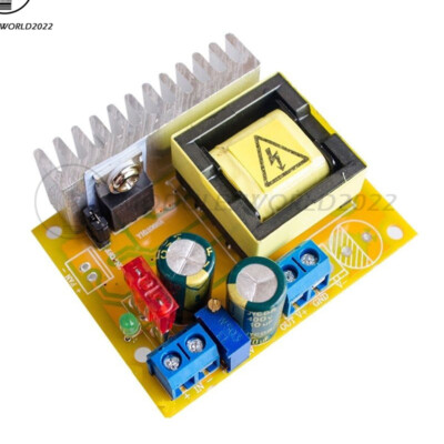 DC-DC 8~32V to 45~390V High Voltage Boost Converter ZVS Step-up Booster Module