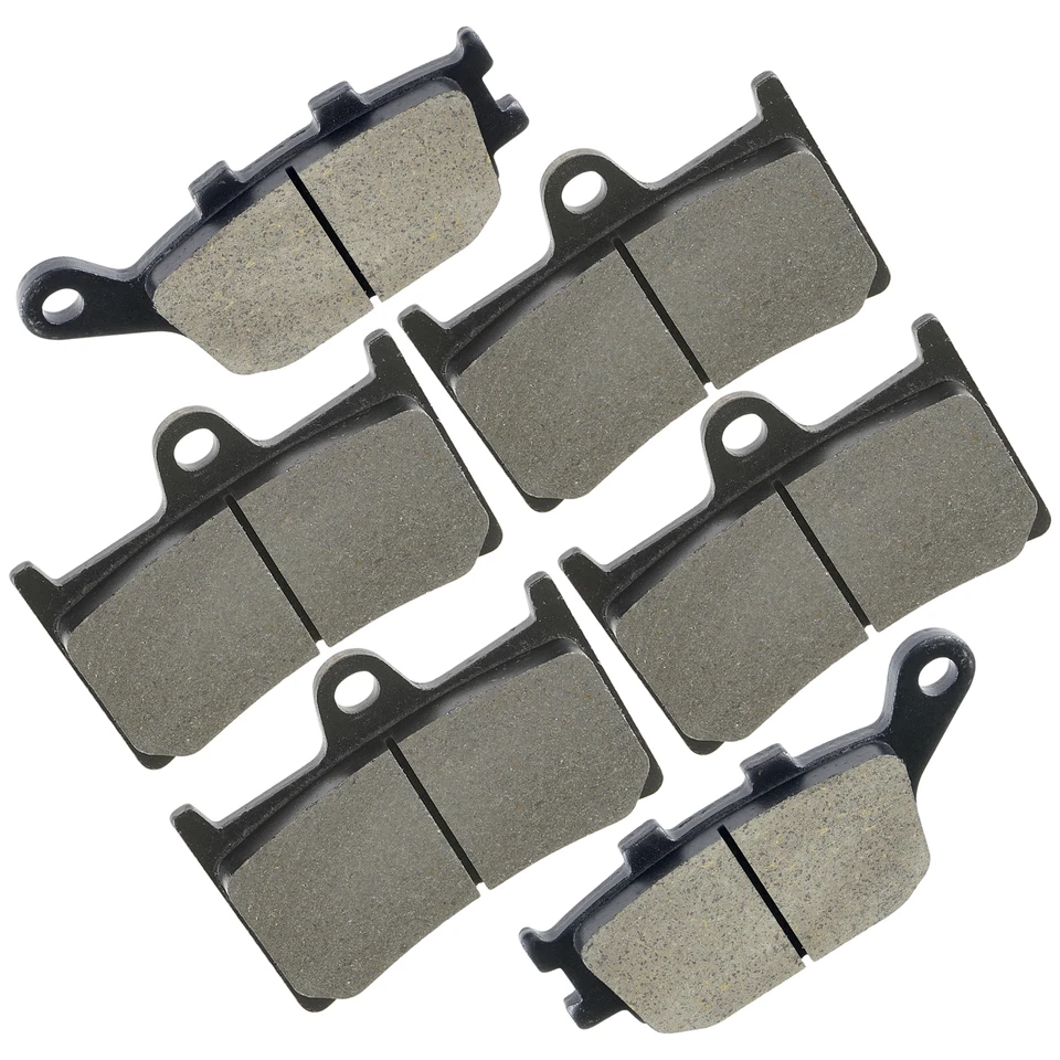 Pastillas de freno delanteras traseras para Yamaha R6 YZFR6 YZF-R6 50 aniversario 2006 2012 Foto 4 de 4