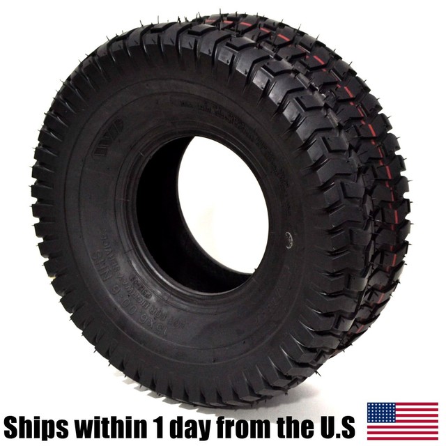 15X6.00 6 Turf Tires for John Deere Tractor Riding Mover Lawn & Garden