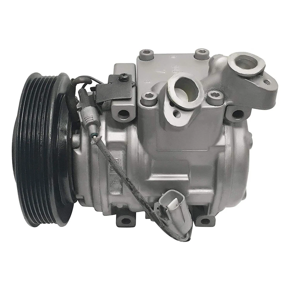 AC Compressor For 1998 1999 2000 2001 2002 Toyota Corolla 1.8L - Image 2 of 3