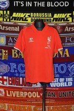 5/5 Liverpool boys 10 years 134cm polo warrior original football shirt jersey