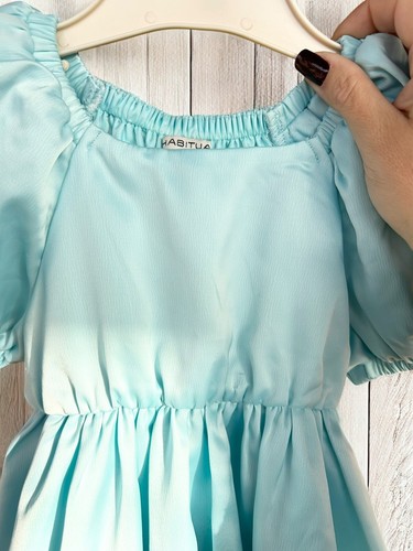 Habitual - Ballonkleid mit Puffärmeln - Bubble Dress Puff - 24 Monate - Bild 10 von 15