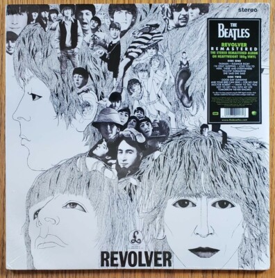 THE BEATLES REVOLVER STEREO LP VINYL SEALED NEW 2012 MADE IN