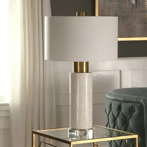 VAESHON MODERN CONCRETE COLUMN XL 30" TABLE LAMP UTTERMOST 27854 - Picture 2 of 5