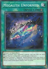 ETCO EN070 1ST ED 3X MEGALITH UNFORMED COMMON CARDS