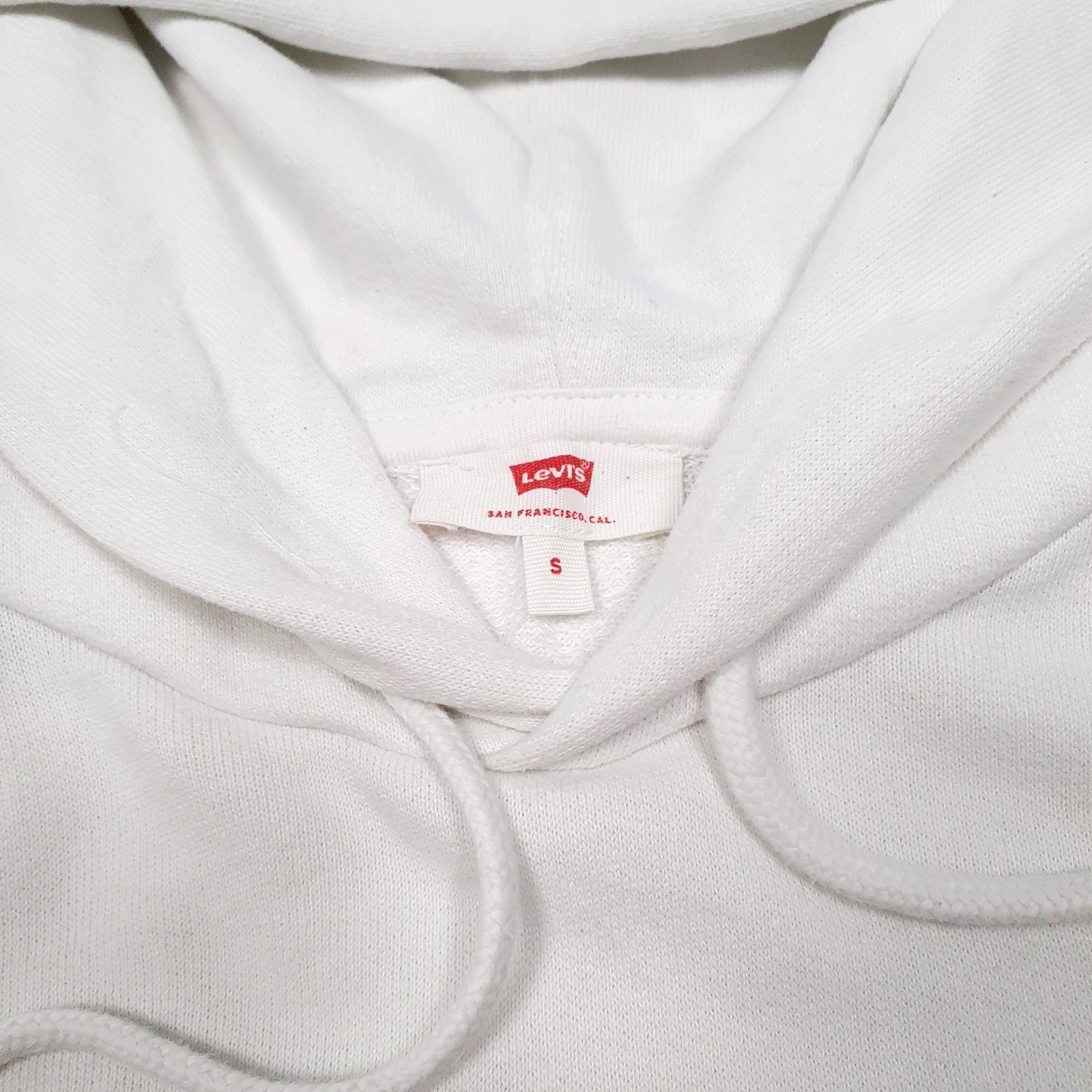 LEVIS Hoodie Cotton Jumper Sweatshirt Mens S image 2