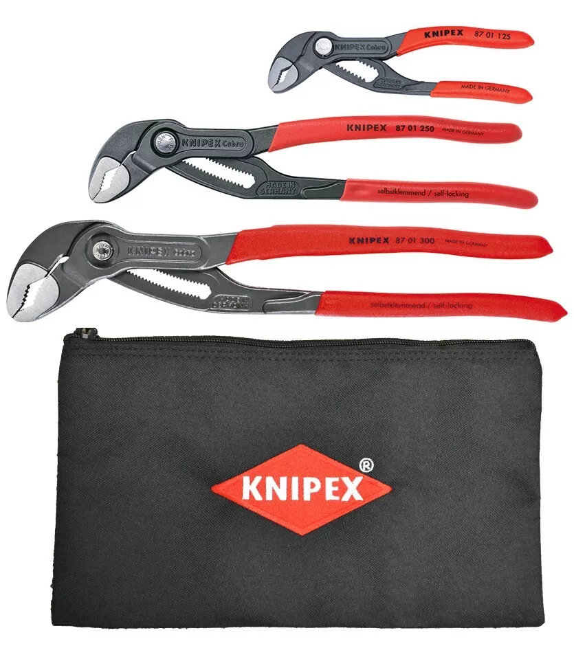 Knipex cobra pliers sale set